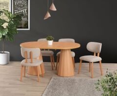 POTA AÇILIR MASA 4 SANDALYE İLE SET