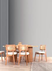 POTA SABİT MASA 4 SANDALYE İLE SET