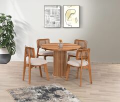 POTA PTT MASA TAKIMI 4 SANDALYE SET